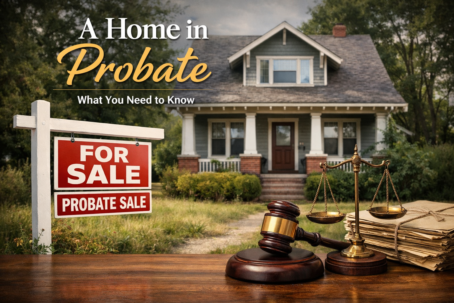 My Home Is in Probate in Clackamas County — What Are My Options?